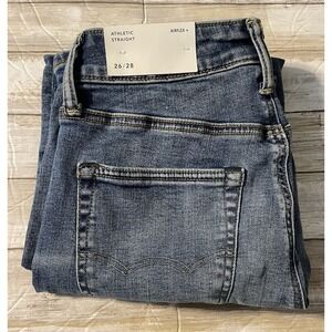 NWT American Eagle Women's‎ Airflex+ Athletic Straight Jeans Size 26x28